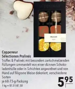 CITTI Markt Coppeneur Sélectionen Pralinés Angebot