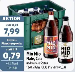 Aktiv Irma Mio Mio Mate, Cola Angebot