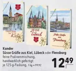 CITTI Markt Kunder Süsse Grüße aus Kiel, Lübeck oder Flensburg Angebot