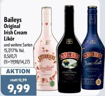 Aktiv Irma Baileys Original Irish Cream Likör Angebot