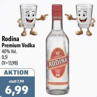 Aktiv Irma Rodina Premium Vodka Angebot