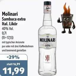 Aktiv Irma Molinari Sambuca extra Ital. Likör Angebot