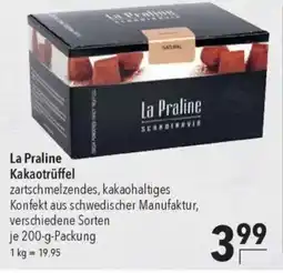 CITTI Markt La Praline Kakaotrüffel Angebot