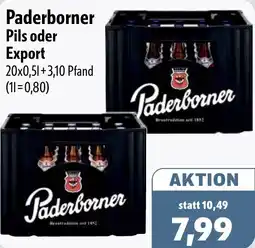 Aktiv Irma Paderborner Pils oder Export Angebot