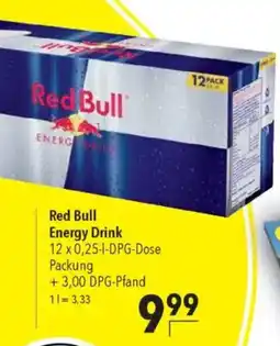 CITTI Markt Red Bull Energy Drink Angebot