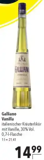 CITTI Markt Galliano Vanilla Angebot