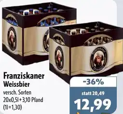 Aktiv Irma Franziskaner Weissbier Angebot