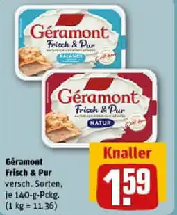 REWE Géramont Frisch & Pur Angebot