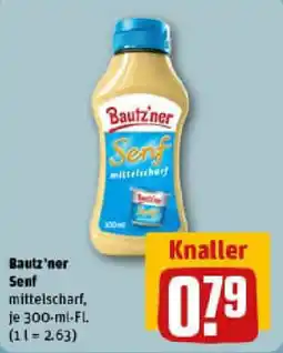 REWE Bautz'ner Senf Angebot