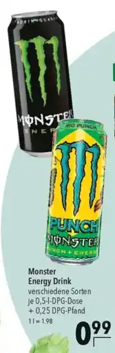 CITTI Markt Monster Energy Drink Angebot