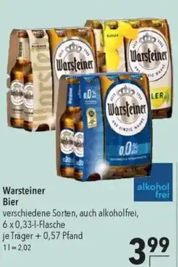 CITTI Markt Warsteiner Bier Angebot