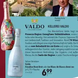CITTI Markt Valdo Paradise Rosé Brut oder Ice Blanc de Blancs demi-sec Angebot