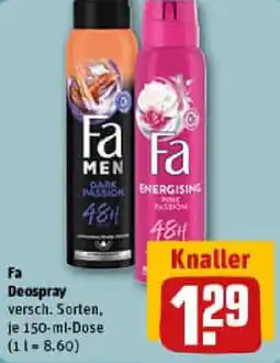 REWE Fa Deospray Angebot