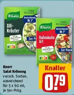 REWE Knorr Salat Krönung Angebot