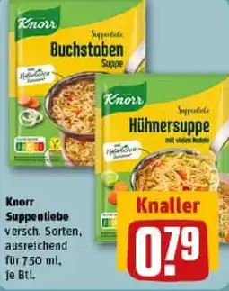 REWE Knorr Hühnersuppe Angebot