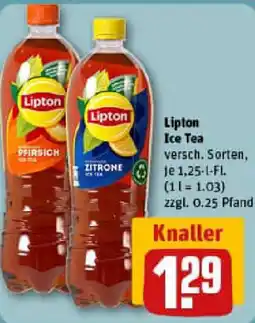 REWE Lipton Ice Tea Angebot