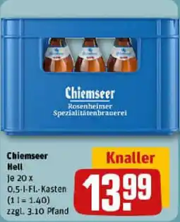 REWE Chiemseer Hell Angebot