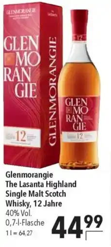 CITTI Markt Glenmorangie The Lasanta Highland Single Malt Scotch Whisky, 12 Jahre Angebot