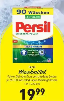 CITTI Markt Persil Waschmittel Angebot