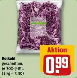 REWE Rotkohl geschnitten Angebot