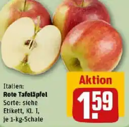 REWE Rote Tafeläpfel Angebot