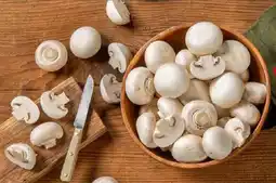 REWE Weiße Champignons Angebot
