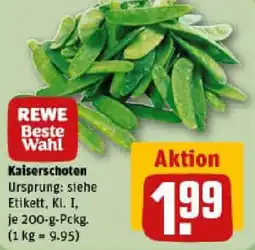 REWE REWE Beste Wahl Kaiserschoten Angebot