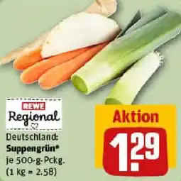 REWE Suppengrün Angebot