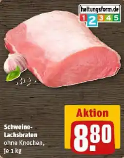 REWE Schweine- Lachsbraten Angebot
