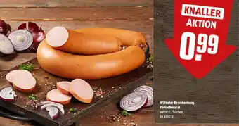 REWE Wilhelm Brandenburg Fleischwurst Angebot