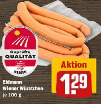 REWE Eidmann Wiener Würstchen Angebot