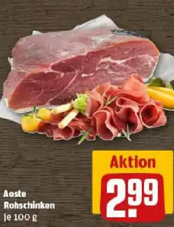 REWE Aoste Rohschinken Angebot