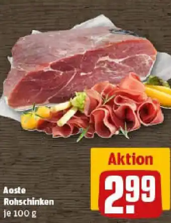REWE Aoste Rohschinken Angebot