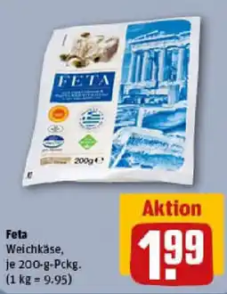 REWE Feta Weichkäse Angebot