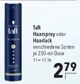 CITTI Markt Taft Haarspray oder Haarlack Angebot
