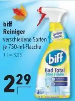 CITTI Markt biff Reiniger Angebot
