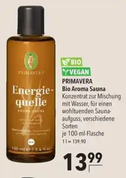 CITTI Markt PRIMAVERA Bio Aroma Sauna Angebot