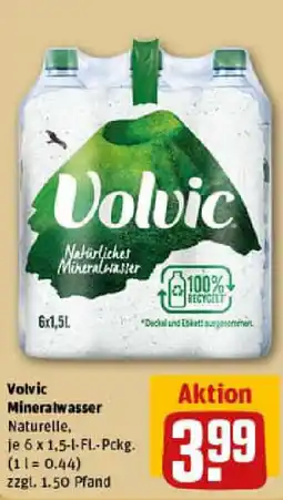 REWE Volvic Mineralwasser Angebot
