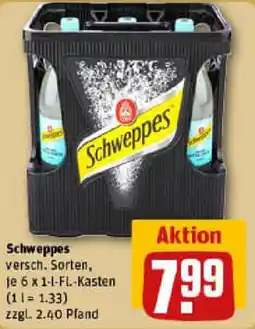 REWE Schweppes Angebot
