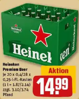 REWE Heineken Premium Beer Angebot