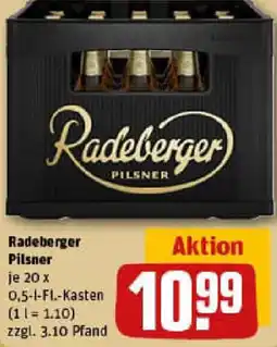 REWE Radeberger Pilsner Angebot