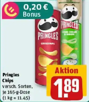 REWE Pringles Chips Angebot