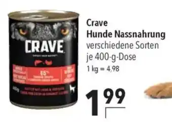 CITTI Markt Crave Hunde Nassnahrung Angebot