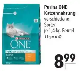 CITTI Markt Purina ONE Katzennahrung Angebot