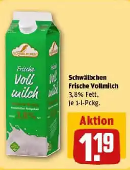 REWE Schwälbchen Frische Vollmilch Angebot
