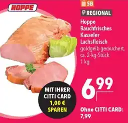 CITTI Markt Hoppe Rauchfrisches Kasseler Lachsfleisch Angebot