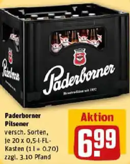 REWE Paderborner Pilsener Angebot