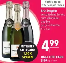 CITTI Markt Brut Dargent Angebot