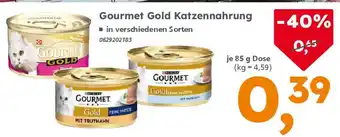 Globus Baumarkt Gourmet Gold Katzennahrung Angebot