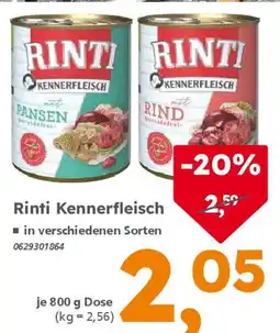Globus Baumarkt Rinti Kennerfleisch Angebot